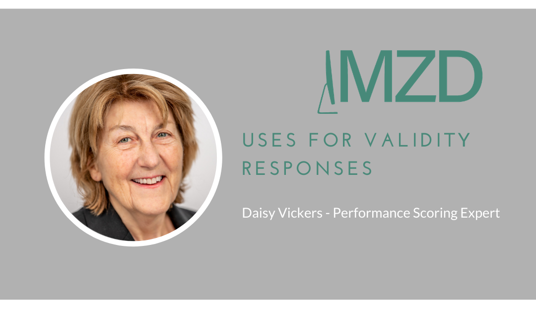 Uses for Validity Responses