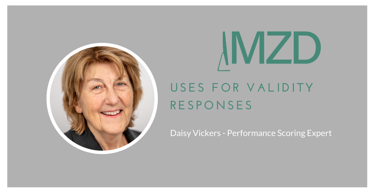 Daisy Vickers - Uses for Validity Responses