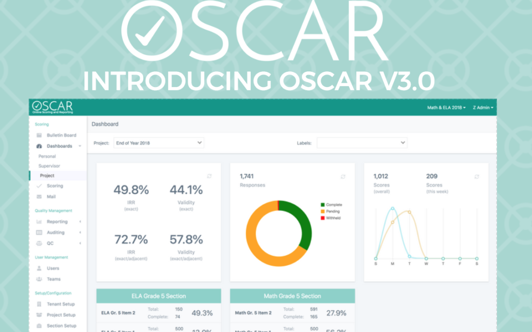 OSCAR V3.0 Is Live!